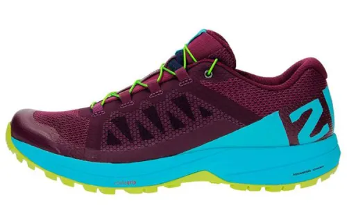 SALOMON Sense Ride 4 Xa Elevate Leather Slip Resistant Abrasion Resistant Low top Outdoor Shoes Women's Purple Blue