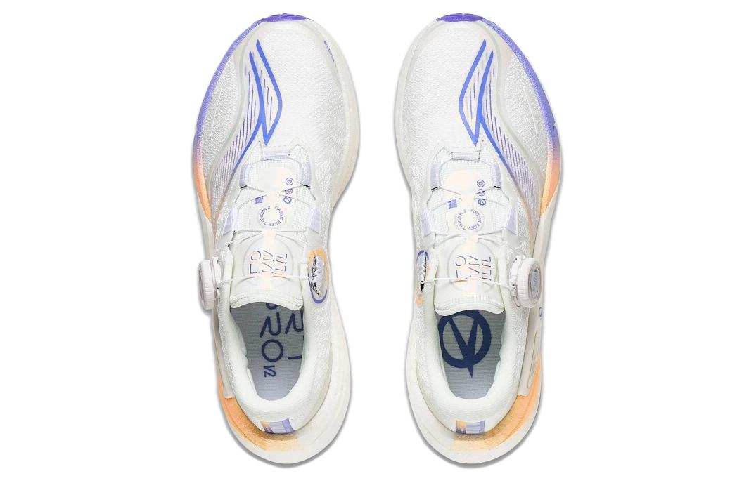 Li Ning Furious Rider 7.0 PRO V2 Casual Abrasion Resistant Low top Running Shoes Women’s Ivory