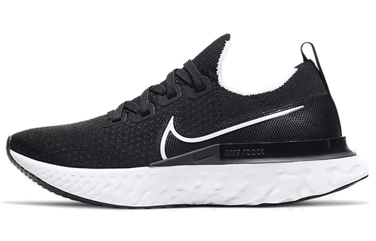 Женские кроссовки Nike React Infinity Run Flyknit 1 (черные)