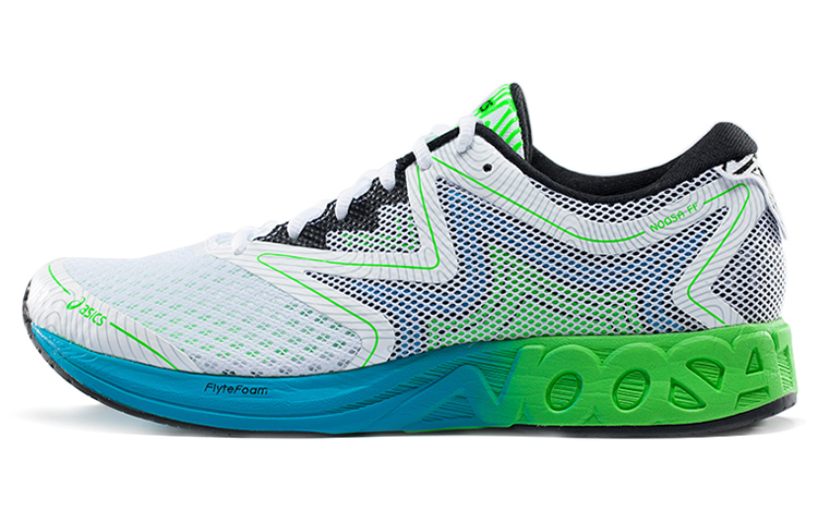 Asics Noosa FF Low top Running Shoes Men’s White Green
