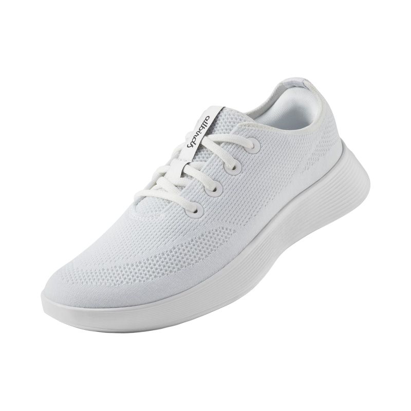 Allbirds Abrasion Resistant Slip Resistant Low top Running Shoes Men’s White