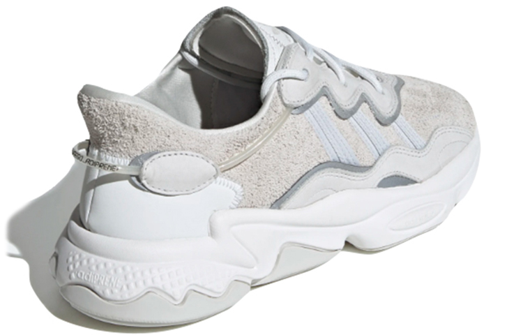 Кроссовки adidas originals Ozweego (бело-серые) — Белыйсерый — фото 4