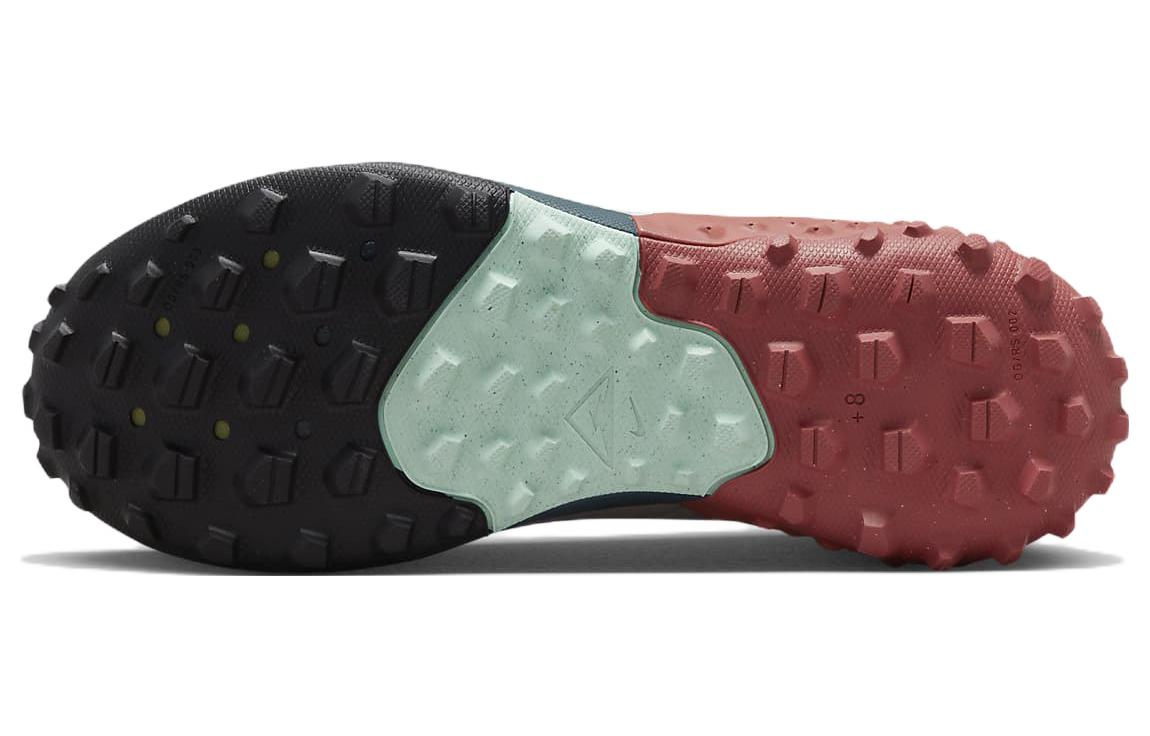 Женские кроссовки Nike Wildhorse 7 (серо-черно-красные) — фото 5