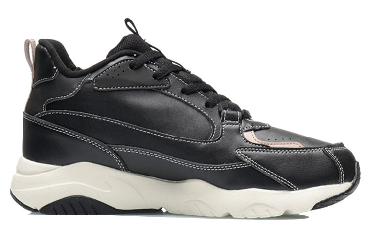 Li Ning Cushioning Thermal Mid top Running Shoes Men’s Black Apricot