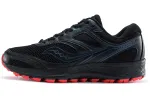 Saucony Cohesion 12 Running Shoes Men's Low Top Black/Blue/Red
