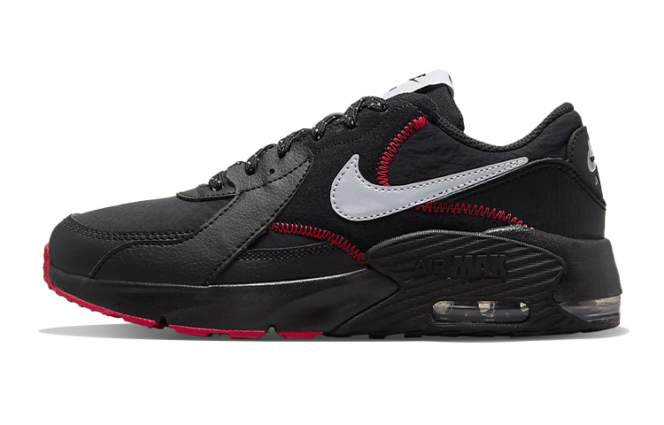 Nike Air Max Excee 'Black Sport Red' Gs