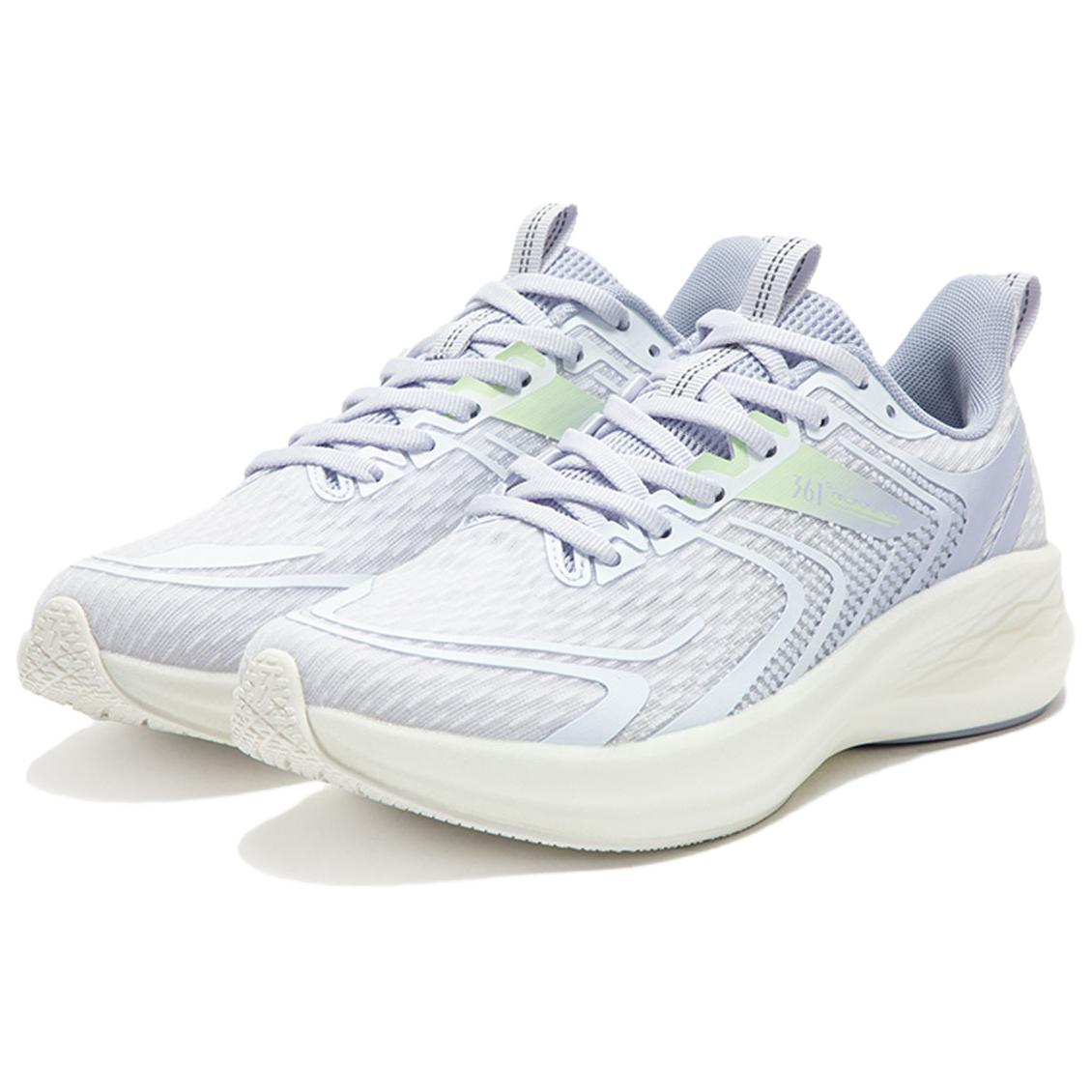361° Comfortable And Trendy Mesh Slip Resistant Abrasion Resistant Low top Casual Running Shoes Women’s Gray Purple