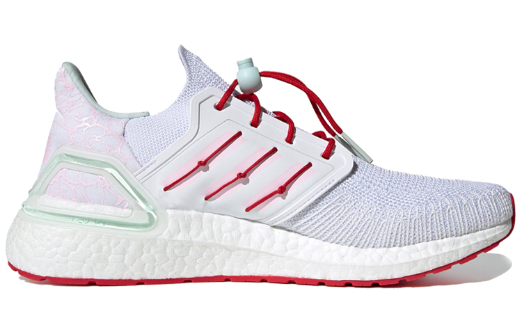 Кроссовки adidas ULT TPU (бело-красные) — Белый / красный — фото 2