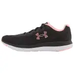 Under Armour Charged Impulse 2 Fabric Low top Casual Running Shoes Women's Black Pink