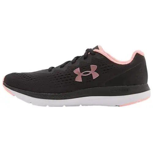 Under Armour Charged Impulse 2 Fabric Low top Casual Running Shoes Women's Black Pink