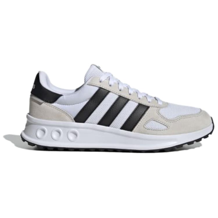 Adidas Slip Resistant Abrasion Resistant Slip Resistant Abrasion Resistant Low top Running Shoes Men’s White Black