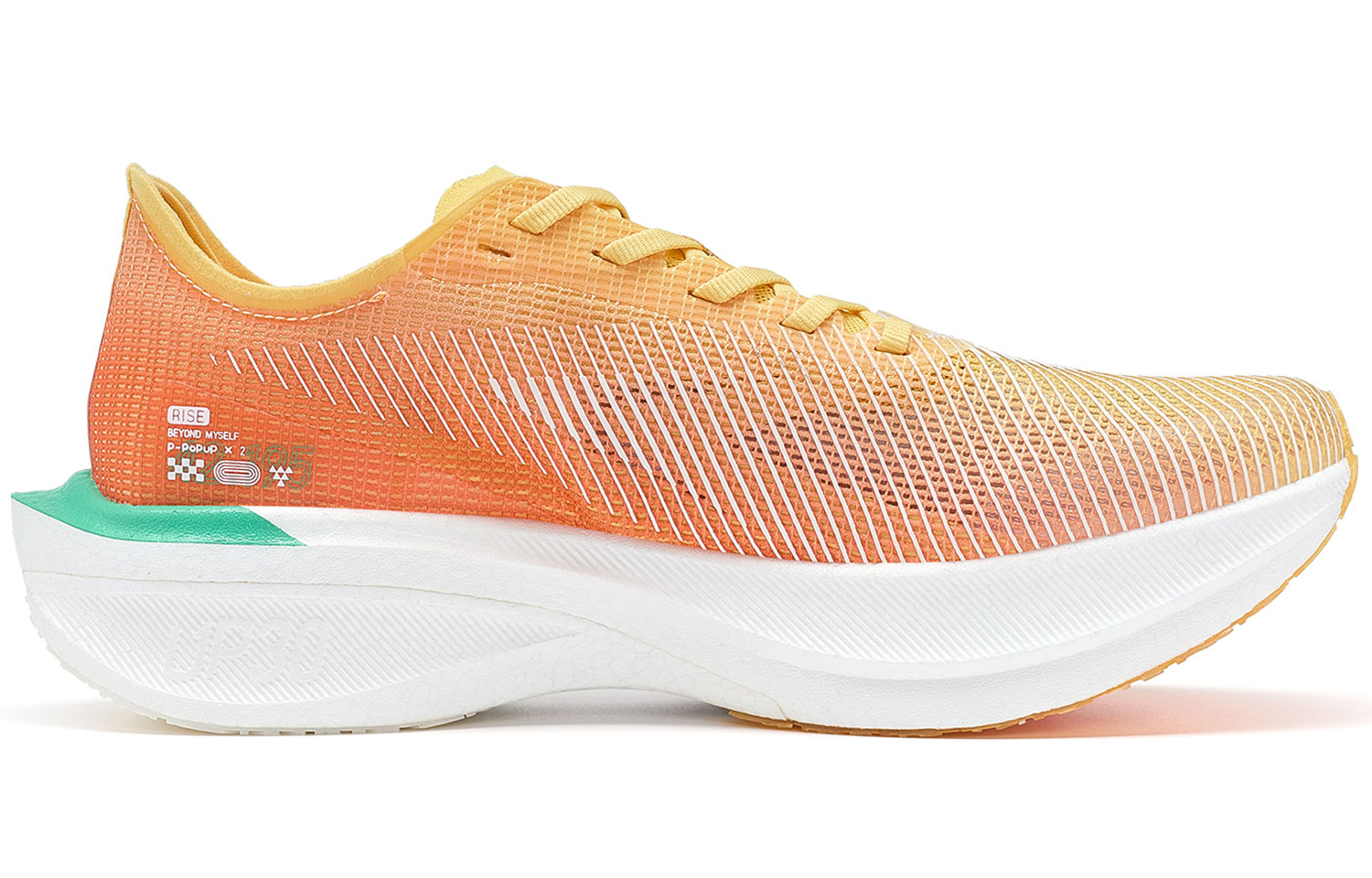 PEAK UP30 2.0 Elite Breathable Low top Running Shoes Men’s Light Orange Red