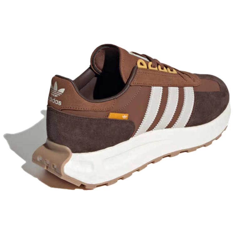 Adidas Originals Retropy E5 Slip Resistant Abrasion Resistant Low top Casual Running Shoes Unisex Tan Yellow