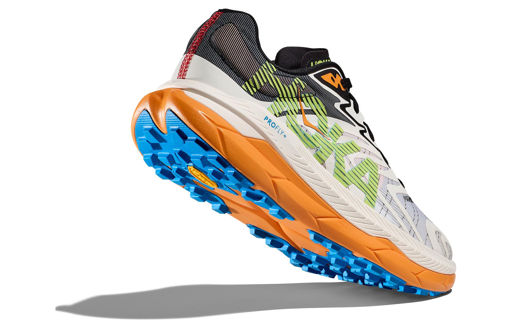 HOKA ONE ONE Tecton X Cushioning, Wear Resistant Low top Running Shoes Men’s White Green Orange