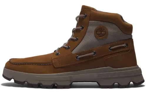 Timberland Chukka Abrasion Resistant Ankle Length Outdoor Boots Dark Brown