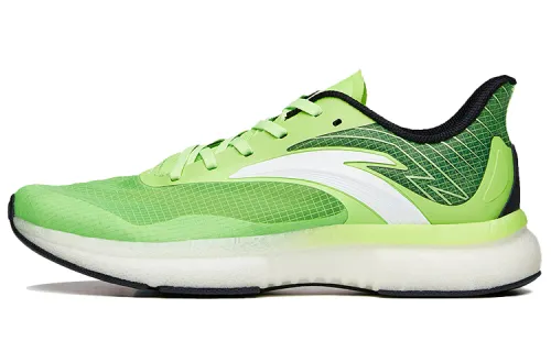 Anta Casual Abrasion Resistant Low top Running Shoes Men's Neon Green