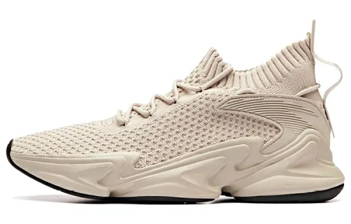 Anta Comfortable Mesh, Textile Slip Resistant, Breathable, Moisture Wicking, Lightweight Mid top Running Shoes Men's