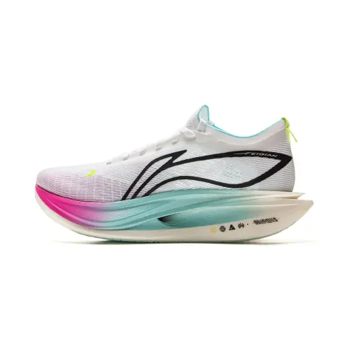 Li Ning Feidian 5 ELITE Low top Carbon Plate, Li Ning Ankle Pillow Technology Sprint Racing Track & Field Competition