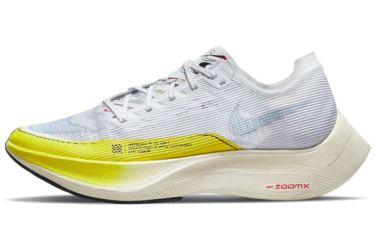 Nike ZoomX Vaporfly Next% 2 White Yellow Strike Women's