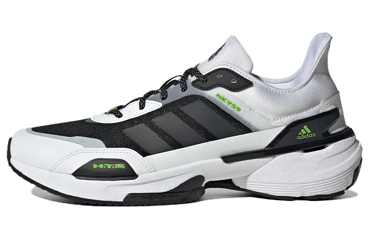 Adidas MTS Fabric Slip Resistant Slip Resistant Low top Casual Running Shoes Unisex Black White