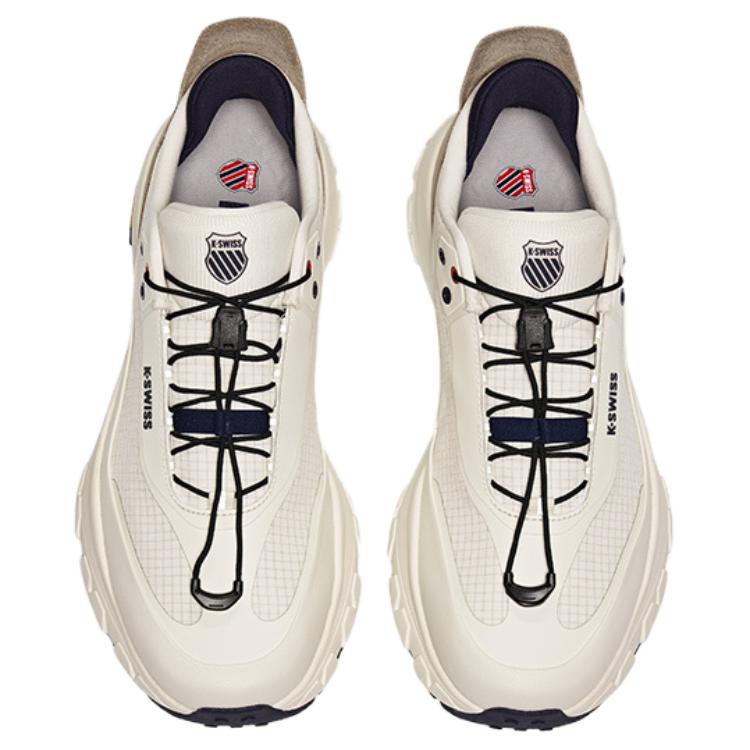 K·SWISS Textile, Synthetic Leather Low top Running Shoes Men’s Tofu White