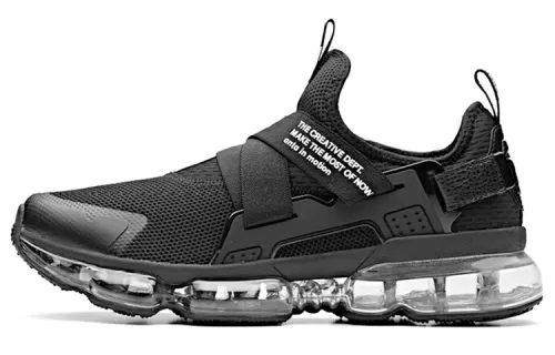 NASA x Anta Comfortable Cushioning Lightweight Rebound Low top Running Shoes Men's Black