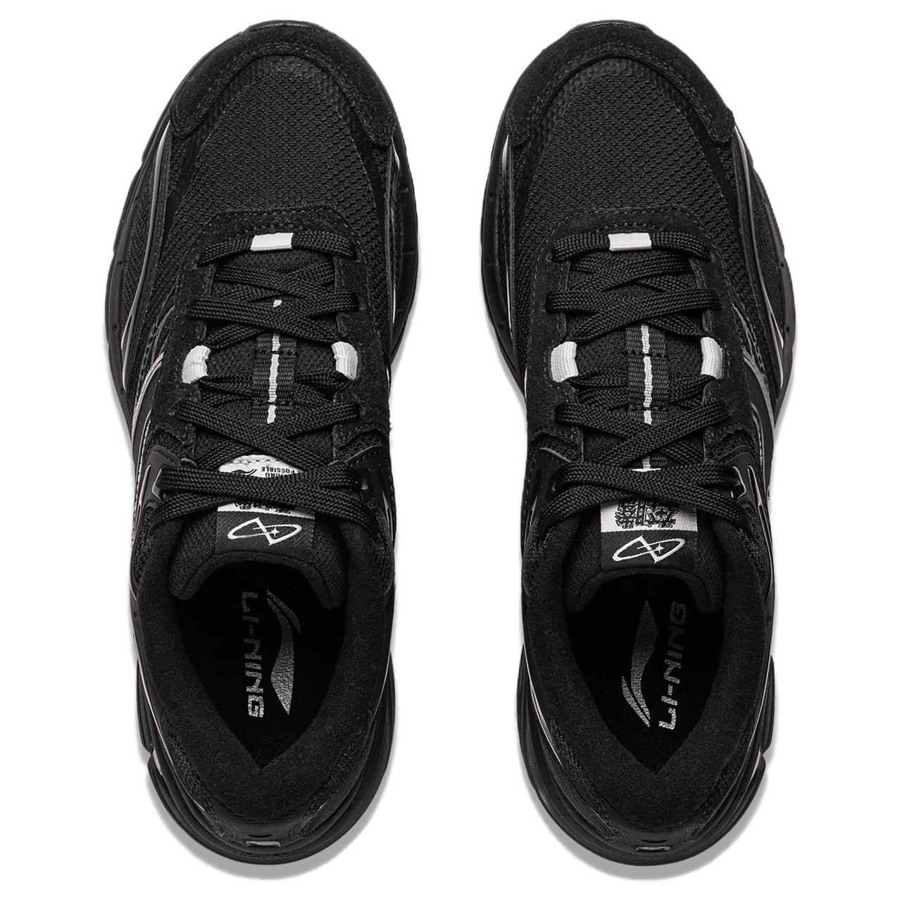 Li Ning Pentium P1000 Rebound Cushioning Rebound Cushioning Low top Casual Running Shoes Women’s Black