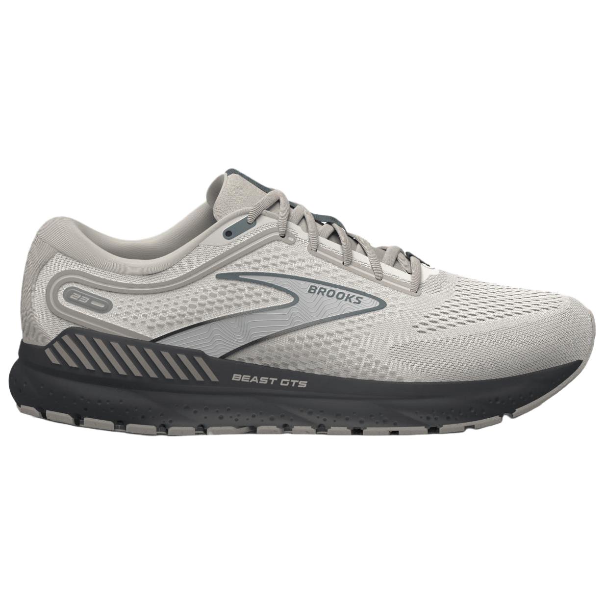 Brooks Beast GTS 23 Slip Resistant Abrasion Resistant Low top Casual Running Shoes Men’s White