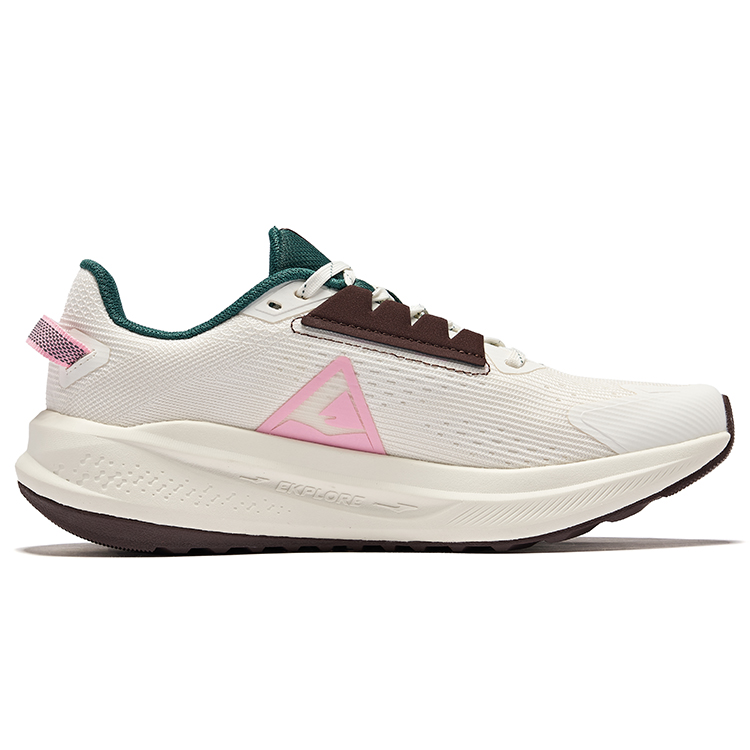 Erke Wild 2.0 Cushioning Rebound Low top Casual Running Shoes Women’s Microcrystal White Mountain Green