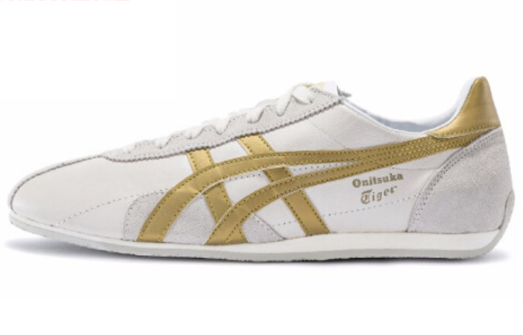 Кроссовки Onitsuka Onitsuka Tiger Runspark (бело-золотые)