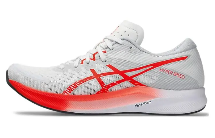 ASICS Hyper Speed 3 White Sunrise Red Women's