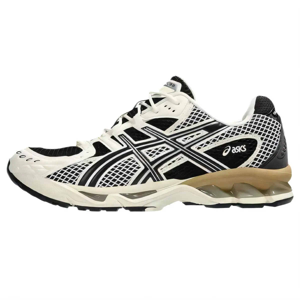 ASICS GEL Nimbus 10.1 Low top Running Shoes Unisex Black Cream White