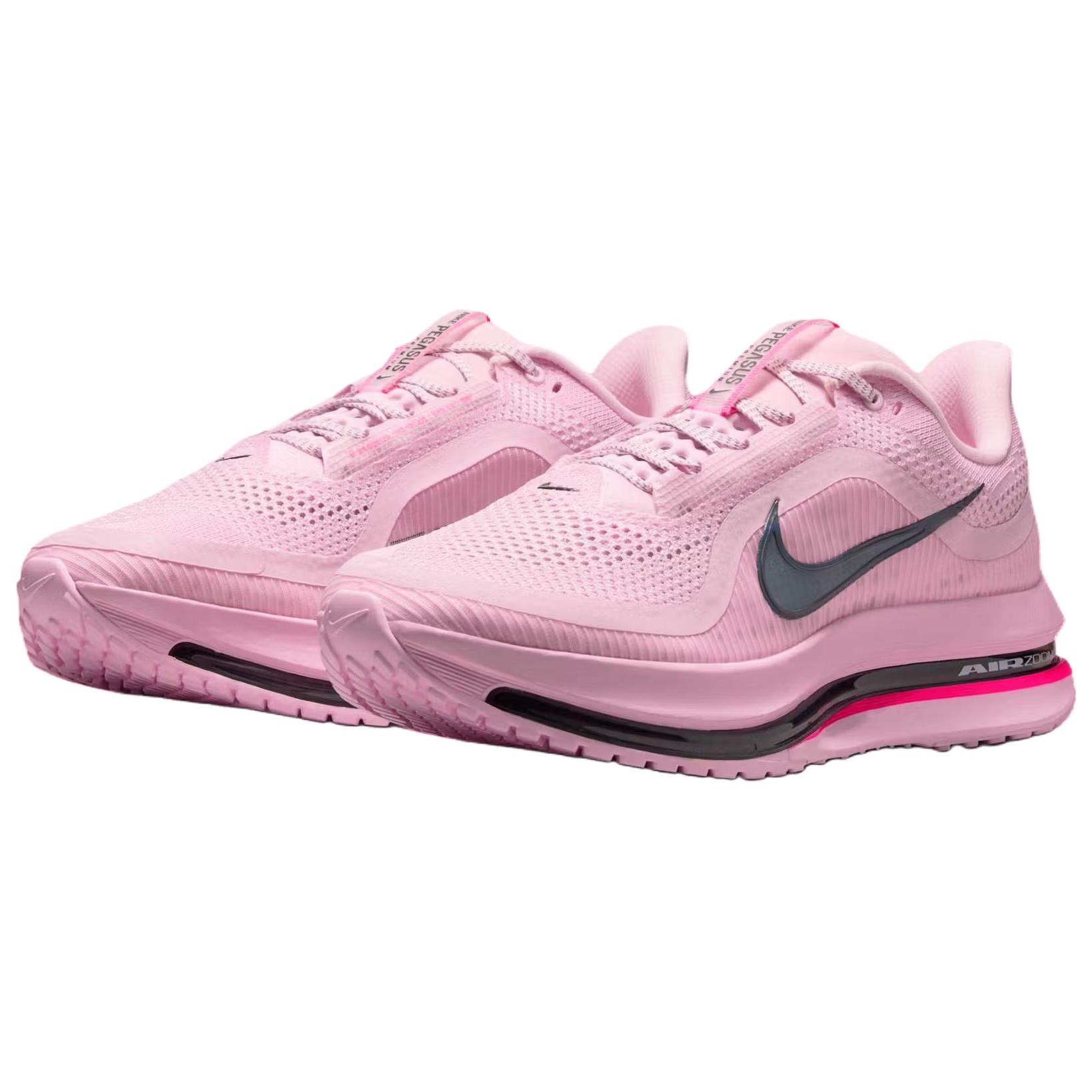 Nike Pegasus Premium Classic And Versatile Breathable Support Breathable Support Running Shoes Unisex Pink