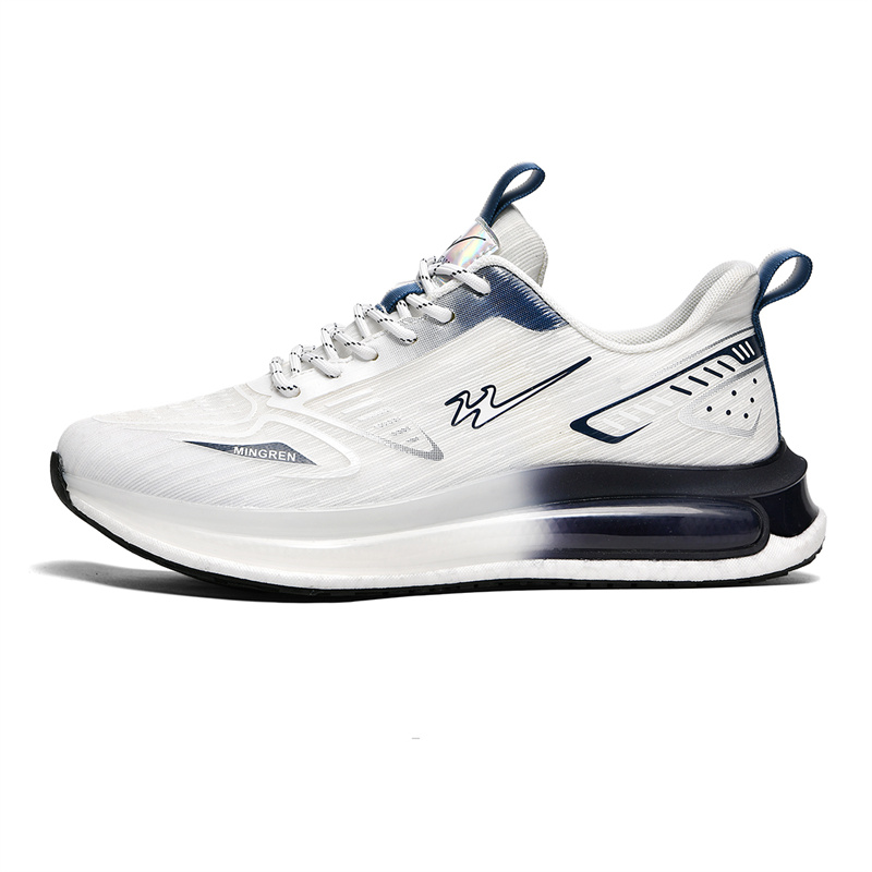 Binary Fabric Low top Popcorn Light Rebound Technology Casual Racing City Commuting Running Shoes Men’s