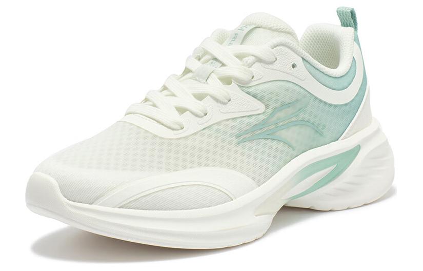 361° Breathable Rebound Breathable And Resilient Low top Running Shoes Women’s White Green
