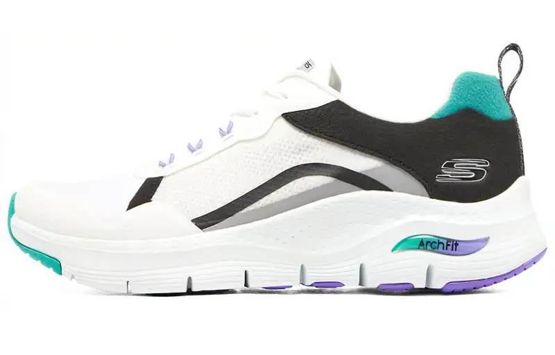 Skechers Arch Fit 'White Teal' Women's