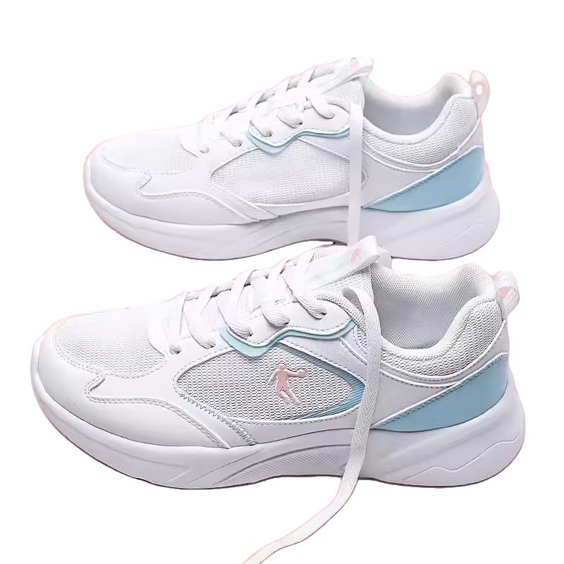 QIAODAN Wear resistant And Lightweight Low top Running Shoes Women’s White
