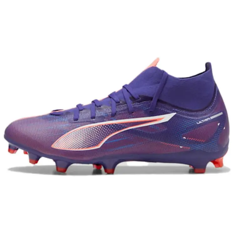 PUMA Ultra 5 AG Artificial Ground FG Firm Ground Artificial Turf Support Lightweight Soccer Shoes Men's Purple