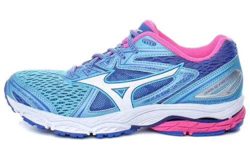 Mizuno Wave Prodigy Low Tops Wear resistant White Blue Pink