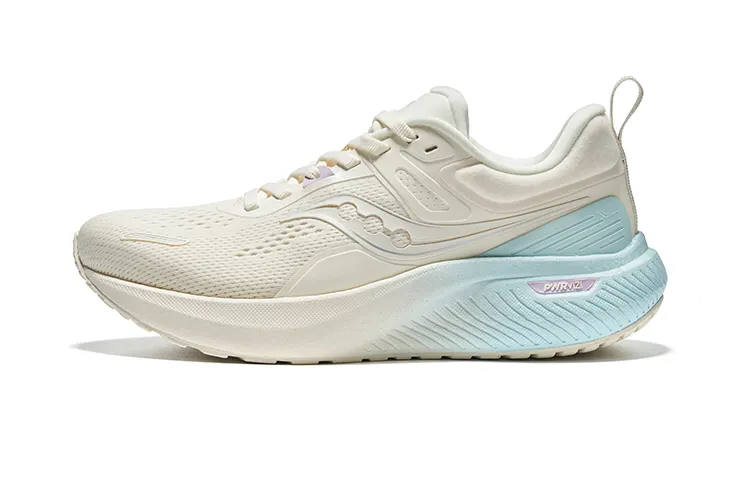 Saucony Surge 2 Slip Resistant Low top Casual Running Shoes Women's Beige Blue
