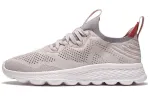 Li Ning Cushioning Slip Resistant Abrasion Resistant Breathable Lightweight Low top Running Shoes Men's Gray