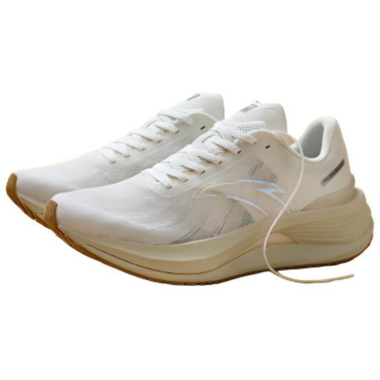 Anta Cushioning Slip Resistant Low top Running Shoes Men’s White Gray