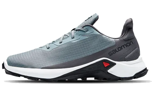 SALOMON Alphacross 3 Low top Running Shoes Men's Gray Blue