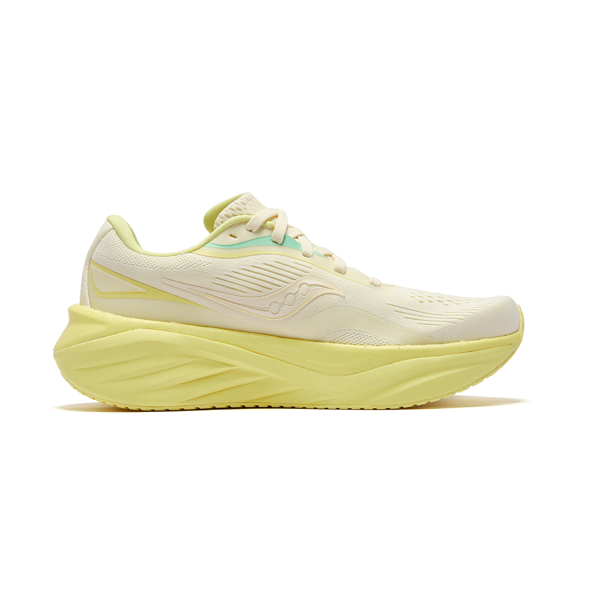 Saucony PHOENIX INFERNO Firebird 4 Fabric Low top City Commuting Running Shoes Women’s Beige Yellow