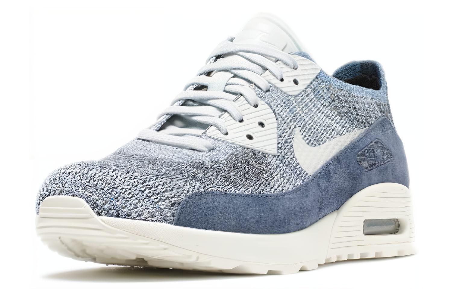 Nike Air Max 90 Ultra 20 Flyknit ‘Grey White’ Women’s
