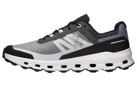 On Comfortable Synthetic Leather Abrasion Resistant Abrasion Resistant Low top Running Shoes Men's Black White