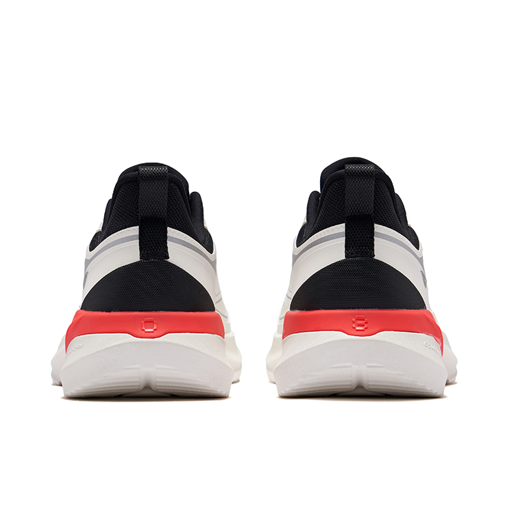 Erke Shadow 3 Cushioning Rebound Low top City Commuting Running Shoes Men’s Microcrystal White Jet Black