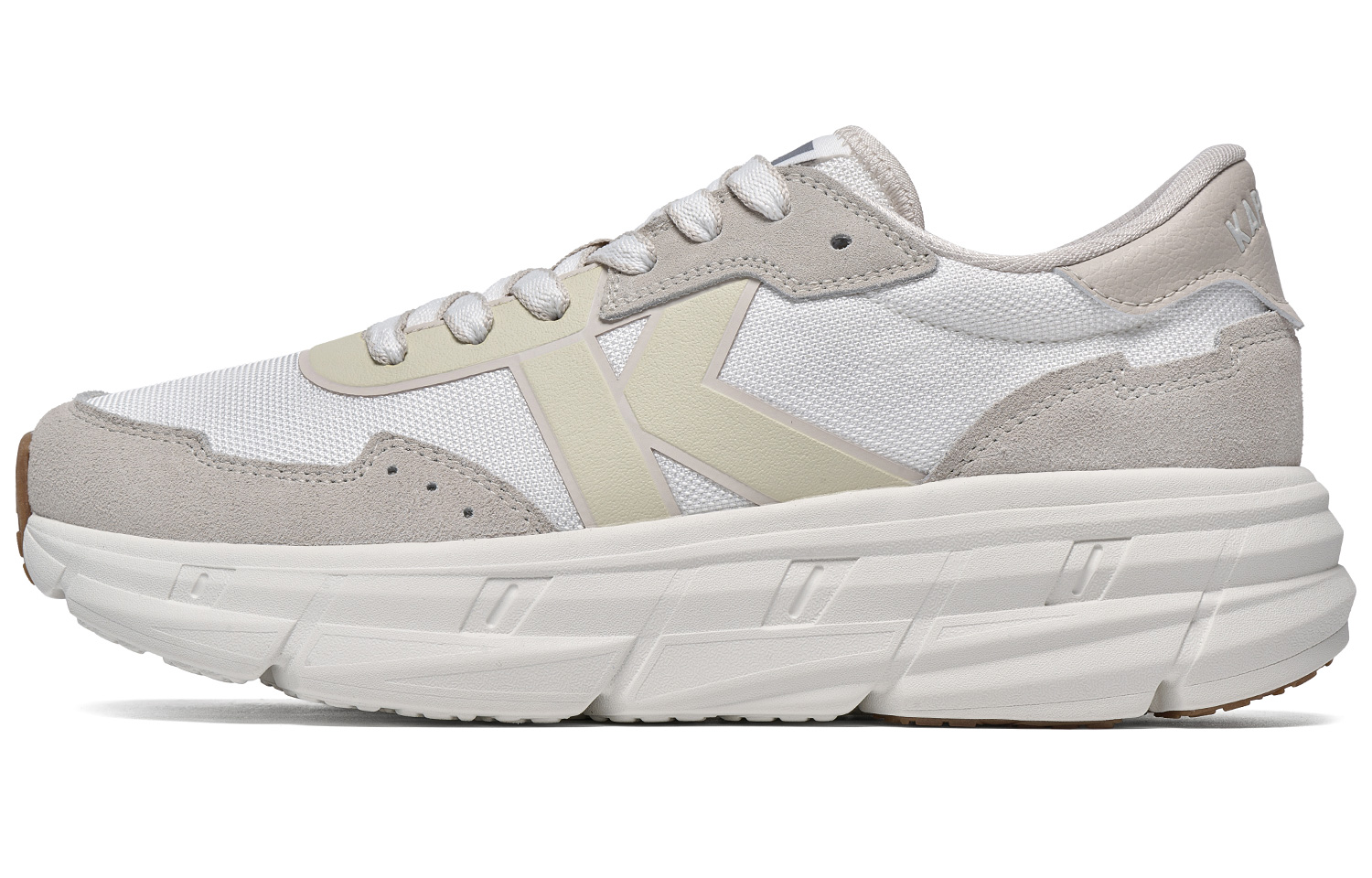 Kappa Slip Resistant Abrasion Resistant Low top Running Shoes Unisex Beige Brown