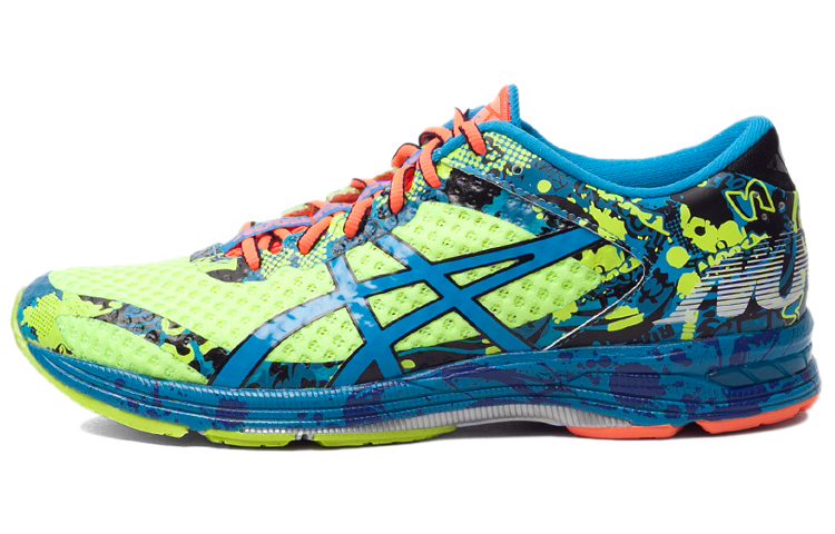 Asics Gel Noosa Tri 11 Low top Running Shoes Men's Neon Green Blue