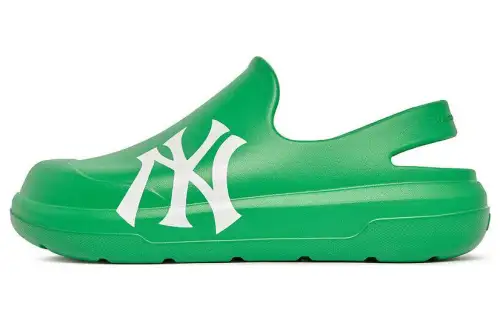 MLB Sandal Chunky Bouncer Slip Resistant Abrasion Resistant Sports Sandals Unisex Green White